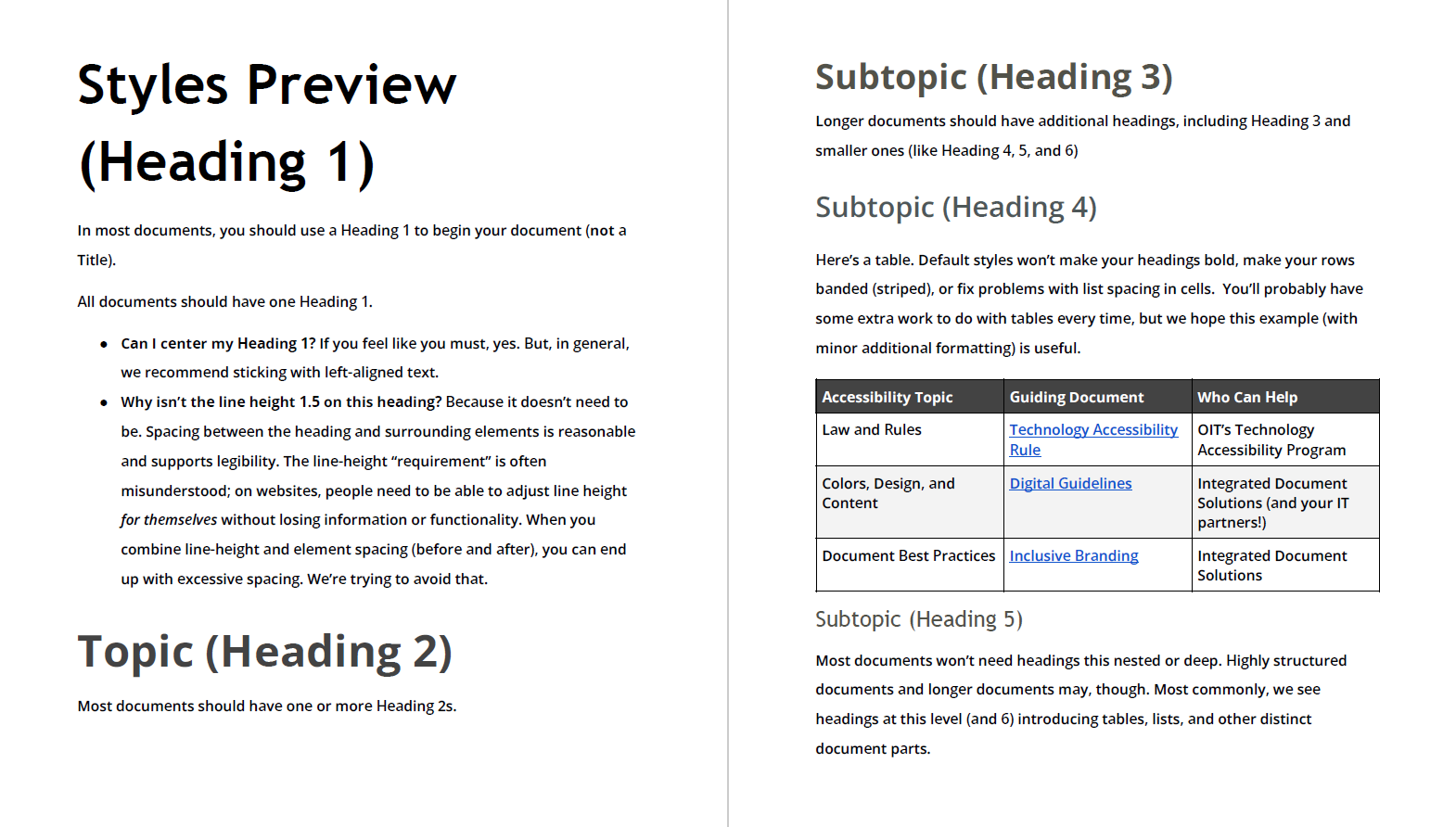 Screenshot of Balanced and Beautiful Trebuchet and Open Sans: Monochrome
