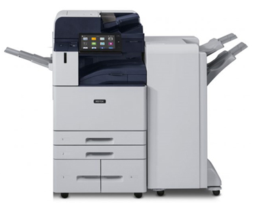 A large multifunction Xerox Altalink 8170H machine