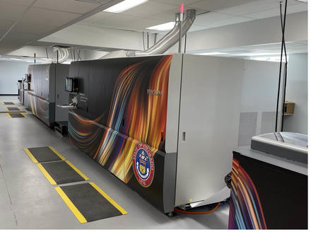 Ricoh Pro VC60000 continuous-feed inkjet press at the State of Colorado’s Integrated Document Solutions