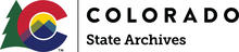 State of Colorado State Archives color logo.