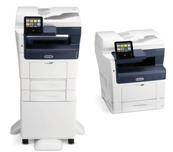 A picture showing Xerox Versalink B405 copier/printer options.